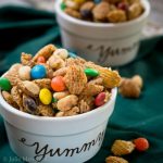 Caramel Crispix Snack Mix - Sweet & Salty Recipe | Hostess At Heart