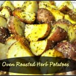 Oven Roasted Herb Potatoes / The Grateful Girl Cooks!