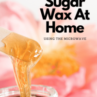 microwave sugar wax recipe