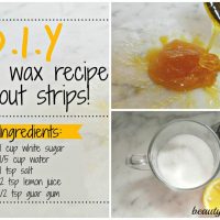 microwave sugar wax recipe