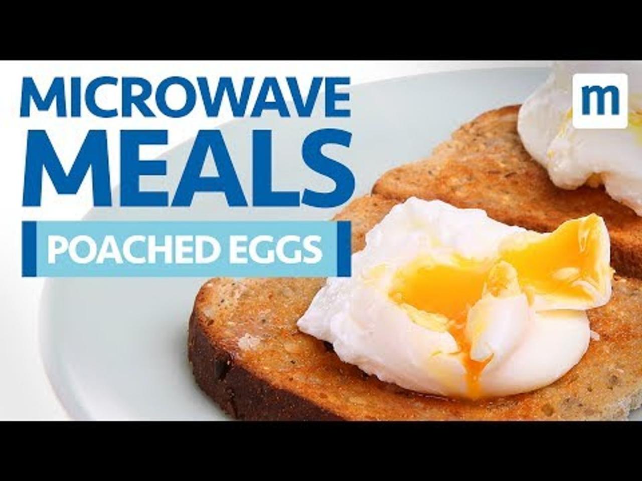 Microwave Poached Eggs Cooker Recipe - Microwave Recipes