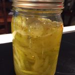 Sweet Pickled Gherkins