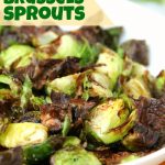 Honey & Balsamic Air Fryer Brussels Sprouts - Bitz & Giggles