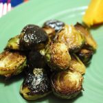 Warm Brussels Sprouts Salad with Grapes & Bacon | Well Fed Soul