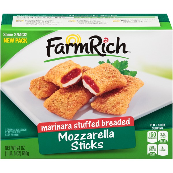 farm rich mozzarella stick microwave recipe - Microwave Recipes