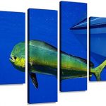 Home & Garden Mahi Mahi Parking Sign Wall Plaque Gifts Men Fishing  Fishermen Fish Dolphin Home Décor