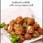 Cheese Curd Meatballs - Decadent Entrée or Appetizer - Apéritif Friday