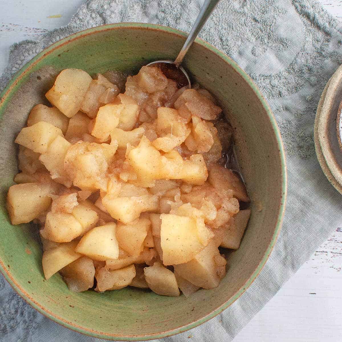 Healthy Microwave Stewed Apples Recipe – Microwave Recipes