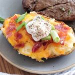 Air Fryer Twice Baked Potatoes