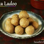 Atta ladoo recipe | Wheat flour laddu - Swasthi's Recipes