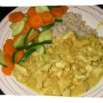 Chicken in peanut sauce. | trace elements