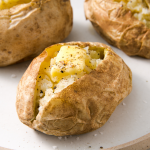 10 Minute Microwave Baked Potatoes - 4 Sons 'R' Us