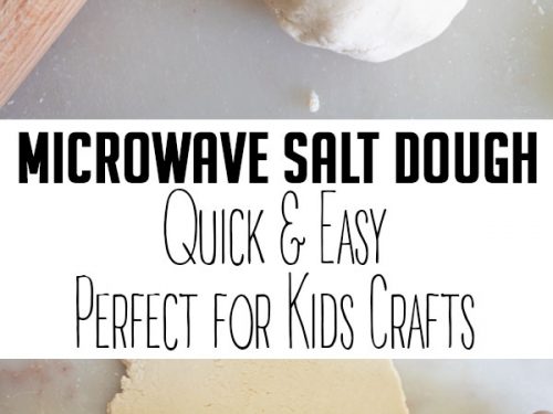 Microwave Salt Play Dough Recipe Microwave Recipes