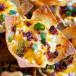 The BEST Jalapeno Popper Wonton Cups | Foodtasia