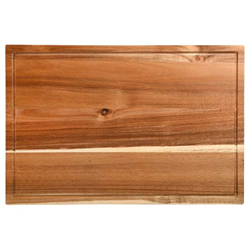 Kenmore Kenosha Wood Cutting Board 24×16 Acacia Microwave Recipes 