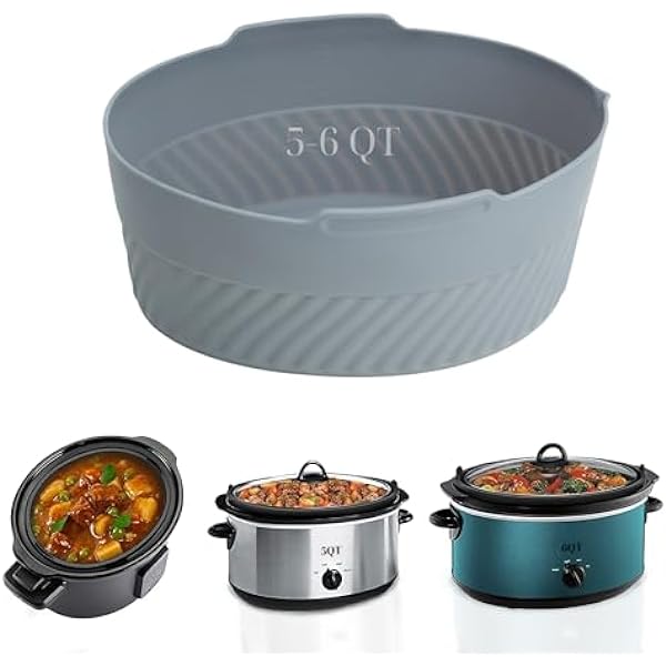 Are Silicone Slow Cooker Liners Worth It? A Review of 5QT - 6QT - 7QT Oval Crock Pot Liners.