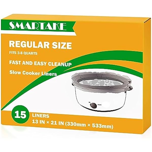 SMARTAKE Slow Cooker Liners